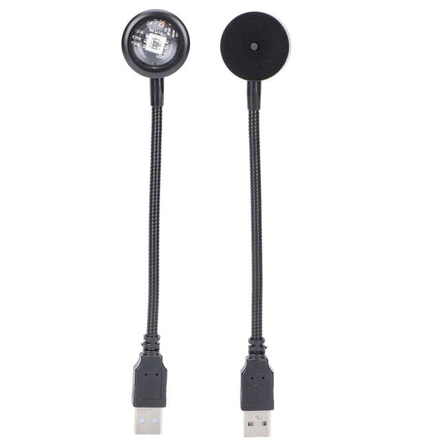 Miangastore Creative Black USB Projection Lamp for Decor with Rotatable Design and ABS Material 4.5 Inches
