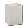 thumbnail image 1 of Kraftware 62408 Glacier Frost Waste Basket, Gray, 1 of 1