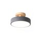 thumbnail image 1 of Luz De Techo De Pasillo Luces De Balcón Guardarropa Redondo De Madera Sala De Estudio Luz De Baño De Pasillo Kearding HA026922-03, 1 of 5