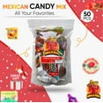 Mexican Candy Variety Pack (50 Count) Dulces Mexicanos, Mexican Candy