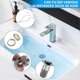 thumbnail image 2 of 2 Pieces Basin Drain for 34-40mm Drain, Improved Drain Plug Bathroom Sink Stopper with Hair Strainer, Removable Strainer Drain Plug, Drain Plug for S, 2 of 4