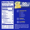 thumbnail image 3 of Electrolyte Hydration Drink Mix with Vitamin D, Non GMO Electrolyte Powder Hydration Pack, Lemon Citrus, 30 Hydration Powder Packets - GoHydrate, 3 of 8