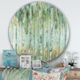 thumbnail image 2 of Designart « The birch Forest II » Art Mural Rond en Métal Style Ferme - Disque de 36, 2 of 5