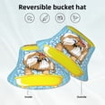 thumbnail image 6 of Balery Dog Takes a Bath in the Bathtub Sun Hats for Men Women Bucket Hat UPF 50+ Buckey Hat Boonie Hat Foldable UV Protection Hiking Beach Fishing Summer, 6 of 9