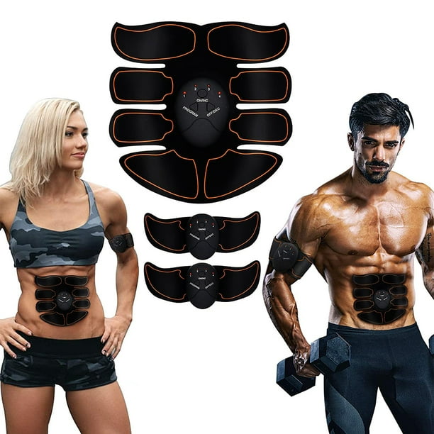 Muscle Toner EMS AB Toning Belt for Body Fitness 6 Modes 10 Levels for  Abdomen Leg Arm Abdominal Workout Equipment for Men Women Portable Training