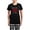 With Checker Pant, variant on CafePress - RED DRAGON BLACK BACKGROUND Women's Dark Pajamas - Women's Short Sleeve Print T-Shirt and Pants Dark Cotton Pajama Set