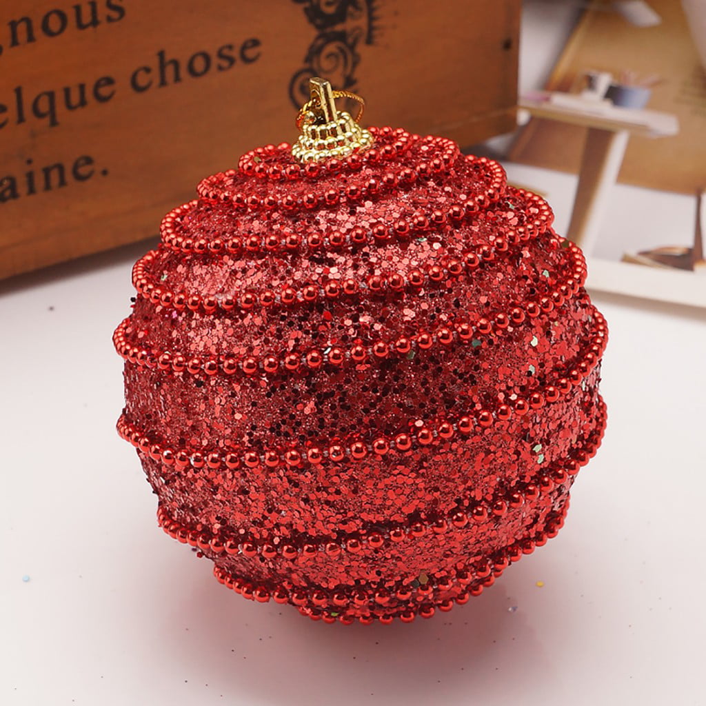 As Seen on TV Elegant Hand-Painted Glass Bauble Christmas Ornament Present Decoration.8cm large