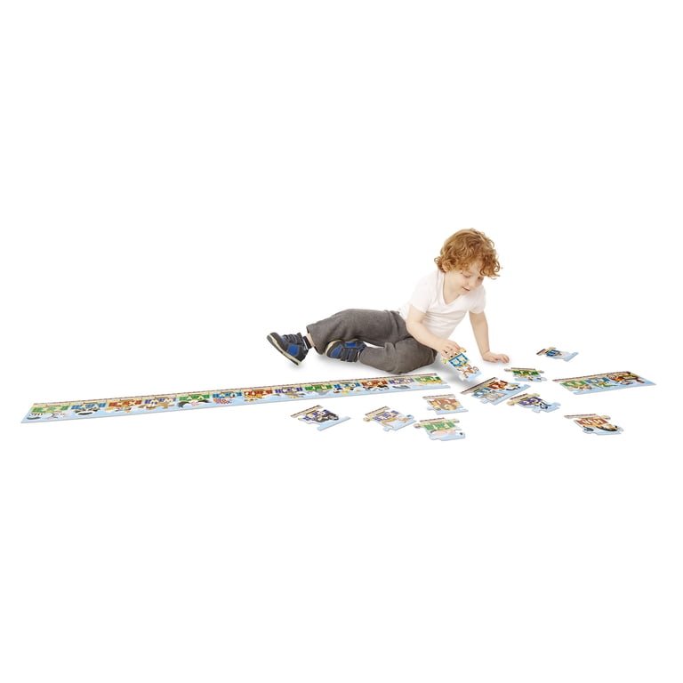 Melissa & Doug Alphabet Express Jumbo Floor Puzzle, 27 Pieces photo 8