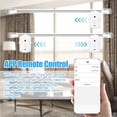 thumbnail image 4 of 1pc Tuya Wifi Cortina Eléctrica Motor Control De Voz Abridor Robot Robot Con Soporte De Puerta De Enlace Configuración De Control De Control De La Aplicación Compatible Con, 4 of 7