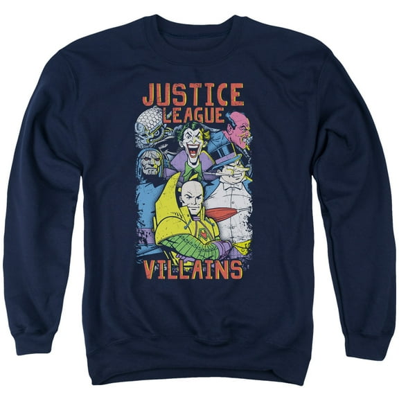 Jla - Villains - Crewneck Sweatshirt - XX-Large