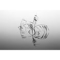 thumbnail image 3 of Wester, Siv 14x11 Black Modern Framed Museum Art Print Titled - Qangelfishesq, 3 of 5