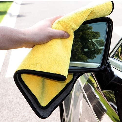 Heldig 3 Extra Thick car Cleaning Rags - Super Absorbent Microfiber Towels  for Cars/Detailing/Interior, Reusable-Microfiber Cleaning Cloth Dust Cloth,  Lint Free Drying Towel Car Wash TowelsB 