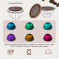 thumbnail image 3 of 4Pcs Coffee Capsule Lids, Food Grade Silicone Caps compatible with Nespresso Vertuo Pods, Vertuo Pod Lid compatible with Refillable Nespresso, 3 of 5