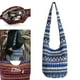 thumbnail image 3 of Estilo Hobo Bolsos Monederos Bandolera Hippie Tote Un azul Hugo Hobo bolsillo bandolera, 3 of 9