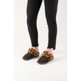 thumbnail image 5 of Natural Suede Women Slippers | Leopard/chocolate |7, 5 of 5