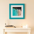 thumbnail image 3 of ArtToFrames 6x30 inch Turquoise Picture Frame, Green Wood Poster Frame (4745), 3 of 8