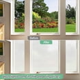thumbnail image 3 of Frosted Glass Window Film,35.4x118.1 Inches Privacy Film Anti Uv, Frosted Window Privacy Film Non Adhesive, Window Film Privacy for Bathroom Home and Office, 29.5 x 78.7 Inches, 3 of 5