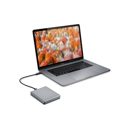 LaCie - Mobile Drive 5TB External USB 3.1 Gen 2 Portable Hard Drive - Space Gray