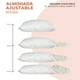 thumbnail image 4 of Almohada Ajustable 4 Pack de Memory Foam Roomi, 4 of 4