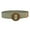 Army Green, variant on Prolriy Belts for Women Woven Elastic Casual Summer Solid Belt Stretch Belt with Wooden Buckle Womens Belt Army Green
