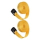 thumbnail image 2 of 2 correas de , correas de , correas multifuncionales para portaequipajes de techo de coche para motocicleta, Snowboard, remolque de carga Amarillo, 2 of 8