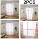thumbnail image 1 of Cortina Gasa Fina Con Cenefas Bufanda Transparente Mariposa para Habitación Puerta Y Ventana 2 Uds., 1 of 9