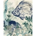 thumbnail image 3 of Vess, June Erica 15x18 Black Modern Framed Museum Art Print Titled - Seafloor Fresco I, 3 of 5