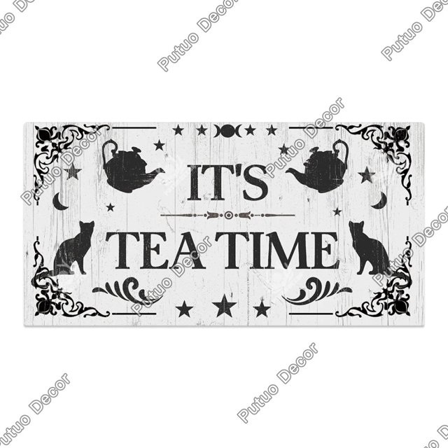 Putuo Decor-placa colgante de madera para Halloween, cartel de puerta colgante de calabaza, fantasma, murciélago, felicitación, manualidades
