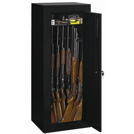 Stack-On Convertible 18-Gun Cabinet, Black (Best Gun Safes Under 600)