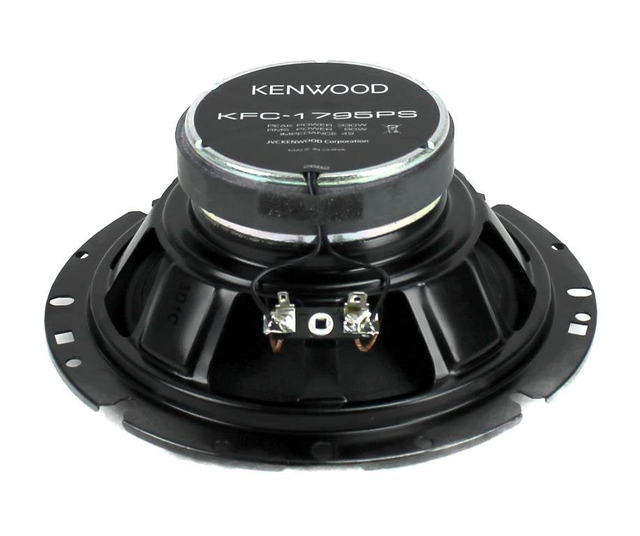 2 New Kenwood KFC-1795PS 6.75 330 Watt 3-Way Car Audio Coaxial Speakers Stereo 