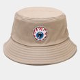 thumbnail image 2 of Charmgo Trucker Hat Clearance, Adult Fashion Print Sunshade Hat Fisherman's Hat Basin Hat Outdoor Bucket Hat Bucket Hat Baseball Cap, Sun Hats for Women Khaki, 2 of 2