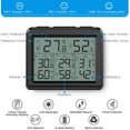 Indoor Thermometer, AMIR Outdoor Thermometer Digital Hygrometer