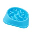 thumbnail image 1 of Cuenco antideslizante para perros con comedero lento Base cuadrada Stop Bloat Dog Bowls Xemadio WHFLD51, 1 of 9
