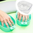 thumbnail image 6 of Dualoai Nail Soaking Bowl Professional Soaker Tray Manicure Hand Soak Bowl for Salon Clear, 6 of 9