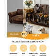thumbnail image 5 of Vintage Western Couch Cover for Dogs, Countryside Sunflowers Wooden Retro Washable Sofa Covers Slipcover for Pets Dogs Futon Cover, Couch Recliner Covers, Oversized Chair Slipcover 71"x91", 5 of 9