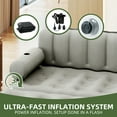 thumbnail image 4 of Uforic Queen Size Air Mattress with Built-in Air Pump, Black Bed Skirt and Gray Top Including Repair Kit and Storage Bag, Supports Inflation/Deflation, 4 of 8