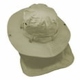 thumbnail image 5 of Glory Max Bucket Boonie Hat with Neck Flap Cover Sun Safari Wide Brim Fishing Cap Beige, 5 of 6