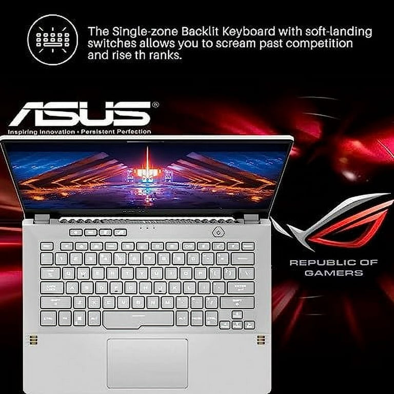 ASUS ROG Zephyrus G14 14” 165Hz Gaming Laptop QHD- AMD Ryzen 9