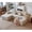Beige, variant on 104" U-Shaped Cloud Sectional Couch With Chaise, Modern Modular Sofa No Assembly Required, Plush Deep Seat Upholstered Living Room Furniture, Beige Right Chaise