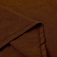 thumbnail image 6 of WULMLEO Women Linen Set 2 Piece Summer Outfits Plus Size Short Sleeve Shirt and Bermuda Shorts Lounge Set Casual Matching Set Brown S, 6 of 7