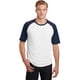 thumbnail image 1 of Camiseta Sport-Tek® de mangas cortas con bloques de colores y manga raglán. T201 deporte-tek T201, 1 of 1