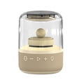 thumbnail image 2 of PURCOLT Transparent Colorful Light Effect Luminous Bluetooth Speaker Wireless Glazed Computer Audio Desktop Ornaments Ambient Light Audio Up to 65% off, 2 of 9