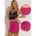 thumbnail image 2 of DARING DIVA Women's Party Clubwear Sexy Mesh Bodycon Mini Skirt XL Hot Pink, 2 of 6