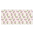 thumbnail image 2 of Disketp Tulips Flowers Gaming Mouse Mat Long Extended Mouse Pad Desk Mat Non-Slip Rubber Mice Pads Stitched Edges(315.5 x 16 x 0.12 Inches), 2 of 8