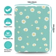 thumbnail image 5 of Washable Rubber Daisy Cute Floral Dish Drying Mats for Kitchen Counter Home Large Coffee Bar Pad Accessories and Decor for Utensils Stemware 18''x24'', 5 of 7