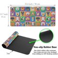 thumbnail image 6 of Gaming Pad Long Mousepad, Extra Large Mouse Pads Desk Mouse Pad, Mouse Pad Big Non-Slip Rubber Base Waterproof with Stitched Edges, 35.4 X 15.7 inch for Work/Game/Office/Home Portrait Puppy, 6 of 6