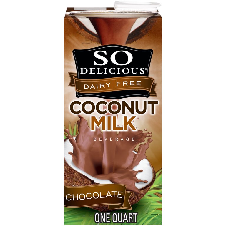 Chocolate shop coconut milk