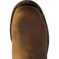 thumbnail image 6 of Justin Men's Actuator Western Work Boot Composite Toe ONE SIZE BROWN /ORANGE, 6 of 7