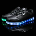 thumbnail image 2 of USB-Rechargeable Illuminated Sneakers for Adult  - Phosphorescent Trim Details for Enhanced Night Visibility, 2 of 9