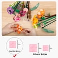 thumbnail image 4 of Juego de Construccion Ziyostar 1658 Mini Ramo de Flores Coleccion Botanica 456 Piezas, 4 of 5